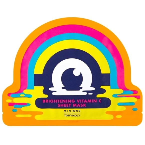 🛍️ FREE w/$30 - TonyMoly Tony Moly Brightening Vitamin C Minions Sheet Mask - Picture 9 of 9